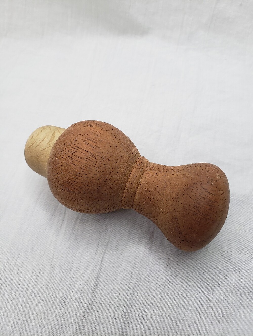 Handmade Maple Wood Baby Rattle Teether